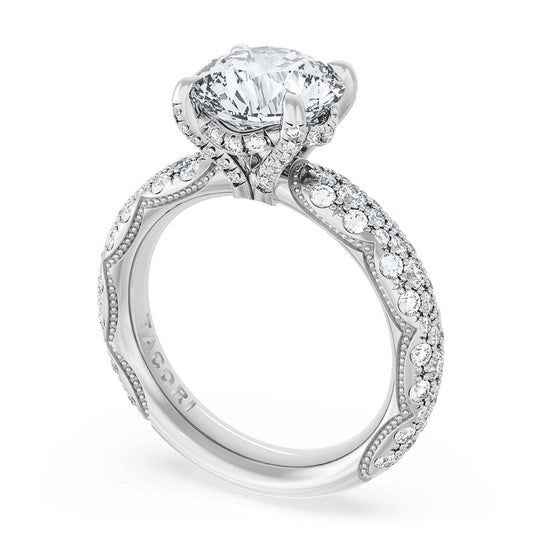 Tacori Round Bloom Engagement Ring 4054RD934
