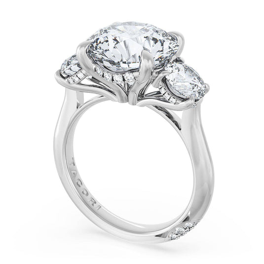 Tacori Round 3-Stone Engagement Ring 41227RD11