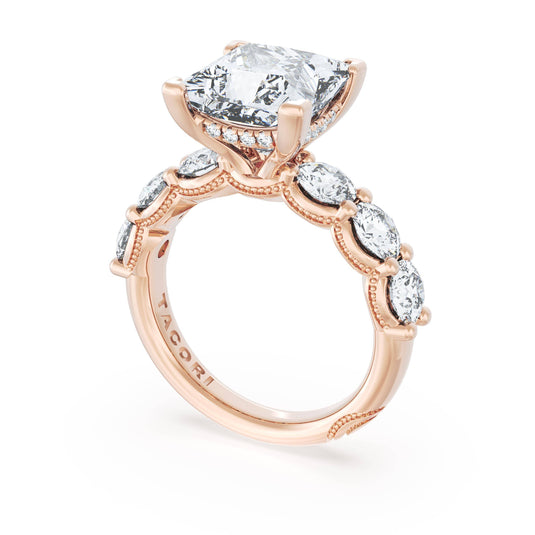 Tacori Princess Solitaire Engagement Ring 416PR9