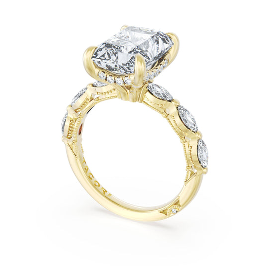 Tacori Radiant Solitaire Engagement Ring 42228RAD11X8