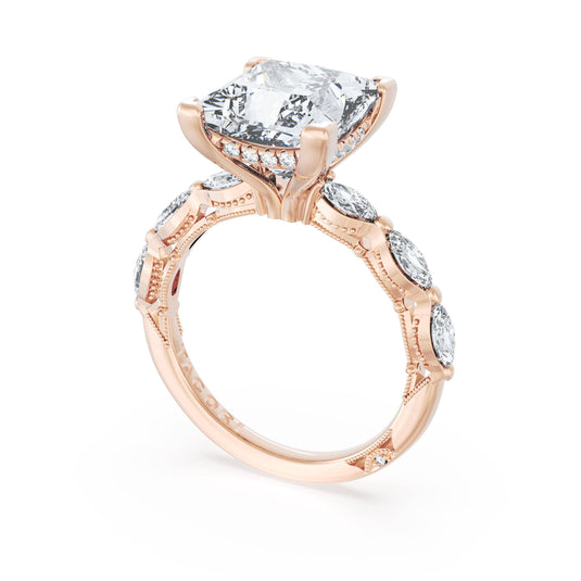 Tacori Princess Solitaire Engagement Ring 42228PR9