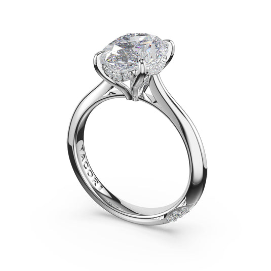 Tacori Oval Solitaire Engagement Ring HT2671OV11X8