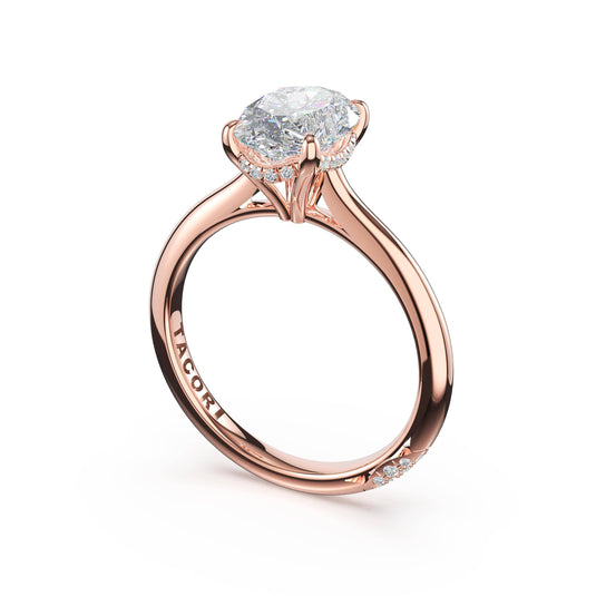 Tacori Oval Solitaire Engagement Ring HT2580OV95X7