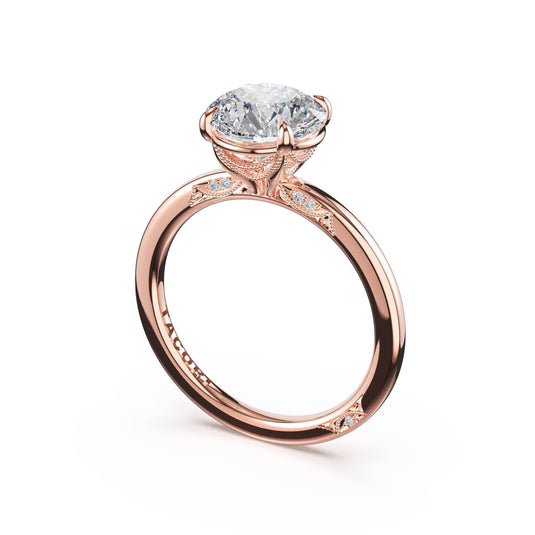 Tacori Round Solitaire Engagement Ring 268215rd8
