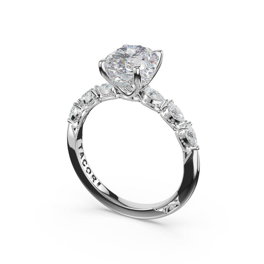 Tacori Oval Solitaire Engagement Ring 2687ov85x65
