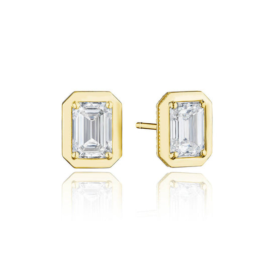 TACORI Allure | Emerald Diamond Stud Earring - 2.07ct FE823EC7X5LDY