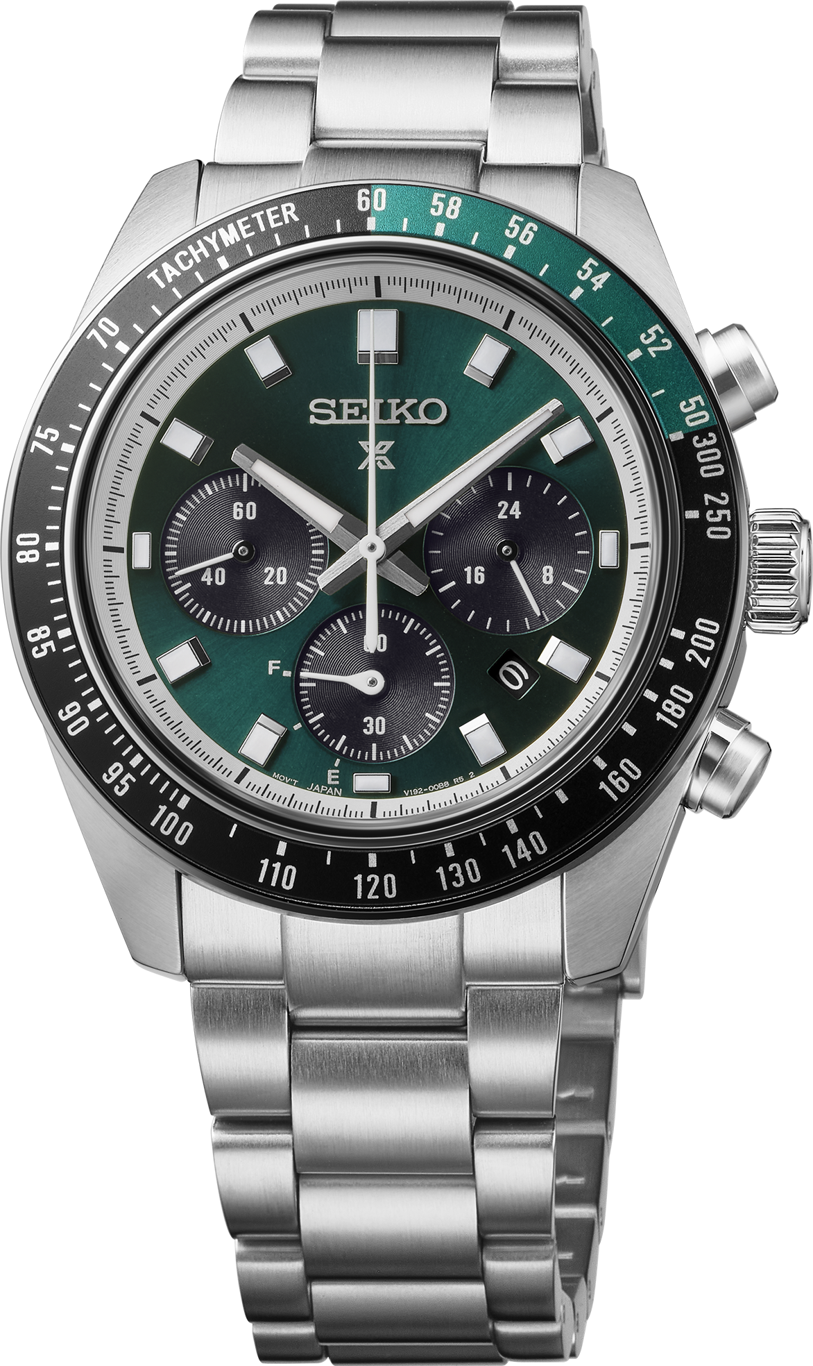 Seiko Speedtimer Solar Chronograph Watch HBJ003