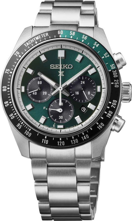 Seiko Speedtimer Solar Chronograph Watch HBJ003