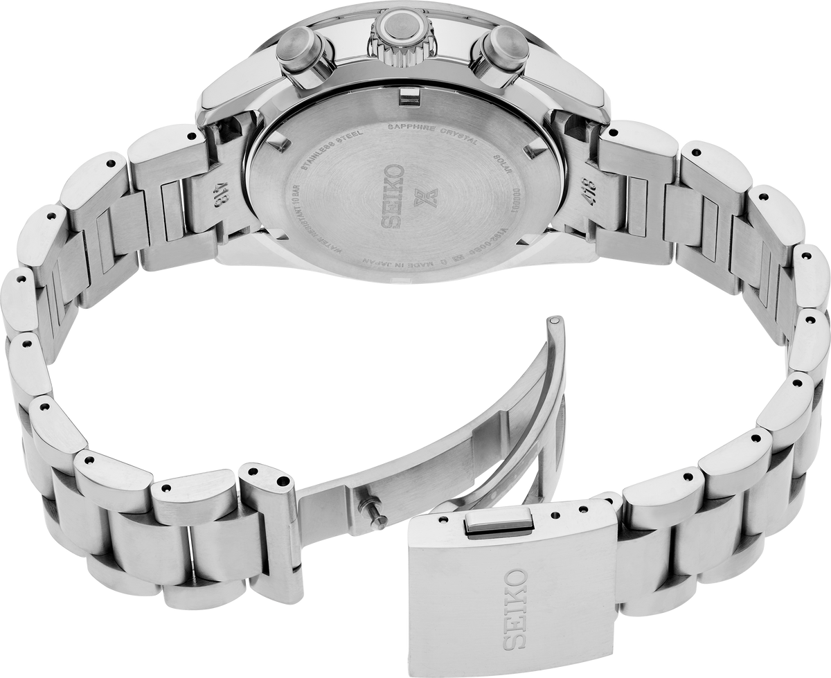 Seiko Speedtimer Solar Chronograph Watch HBJ003