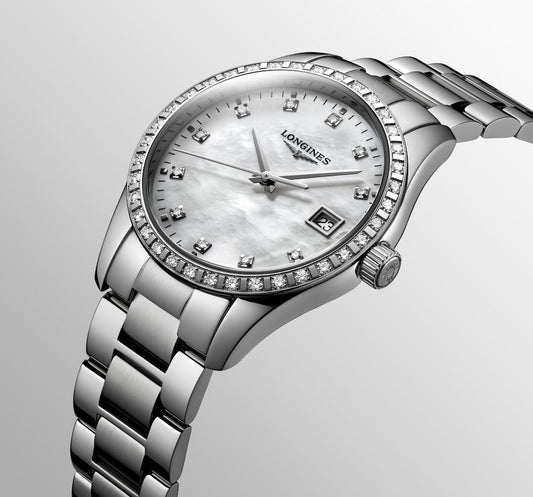 Conquest Classic Quartz Watch L2.386.0.87.6