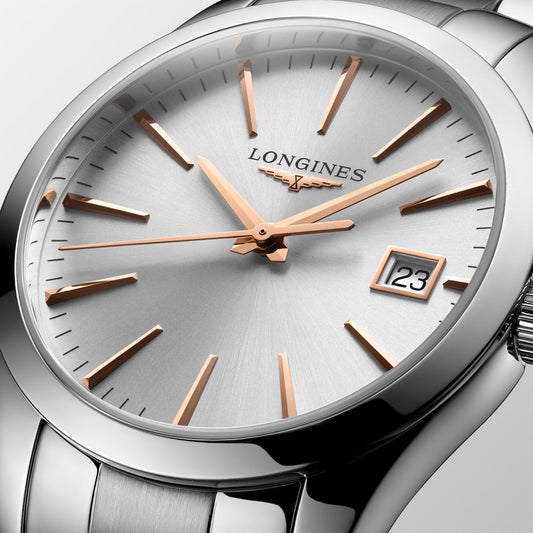Conquest Classic Quartz Watch L2.386.4.72.6