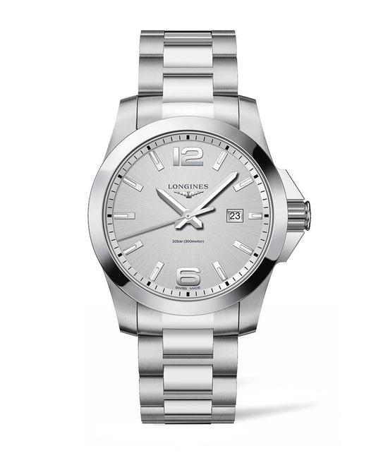 Conquest Quartz Watch L3.760.4.76.6