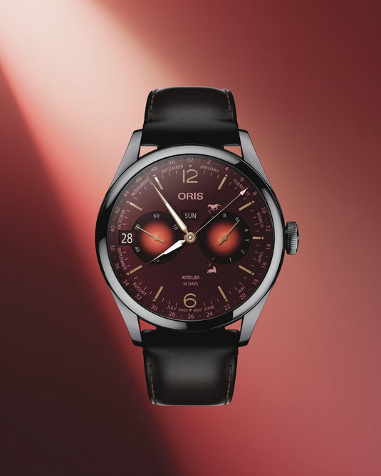 Oris Year of the Horse Limited Edition Hand Winding Watch 01 113 7806 4088-Set