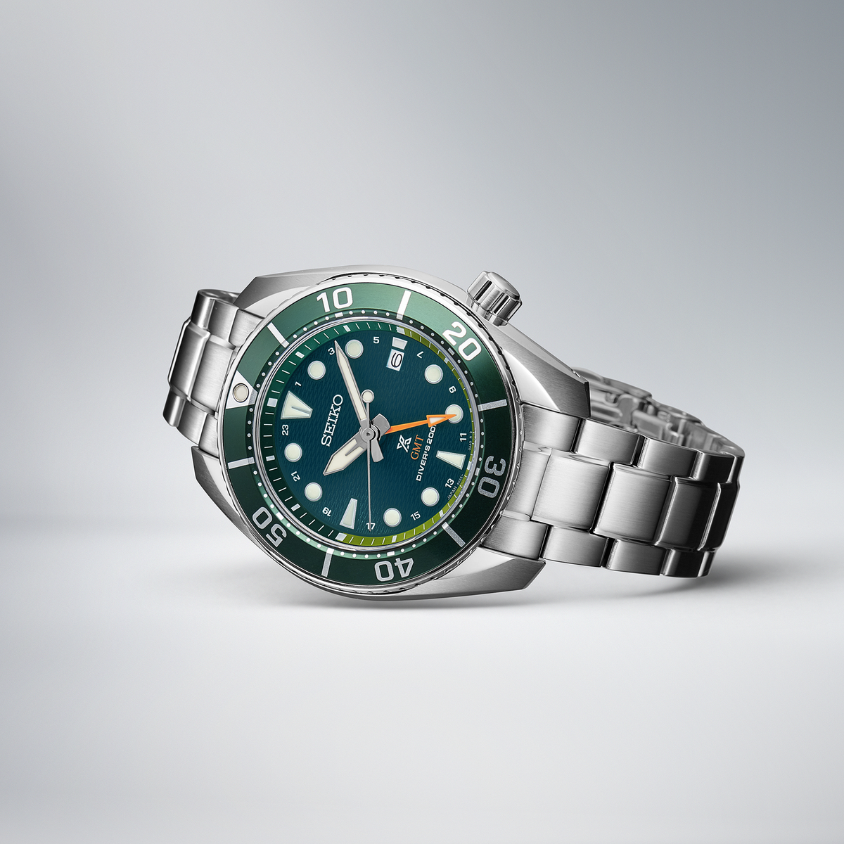 Seiko Prospex Solar GMT Diver Watch SFK003