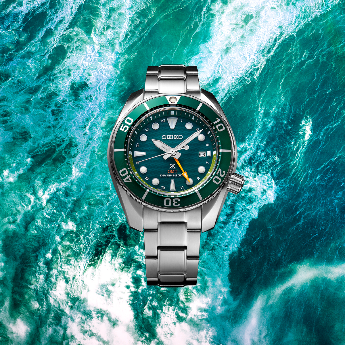 Seiko Prospex Solar GMT Diver Watch SFK003