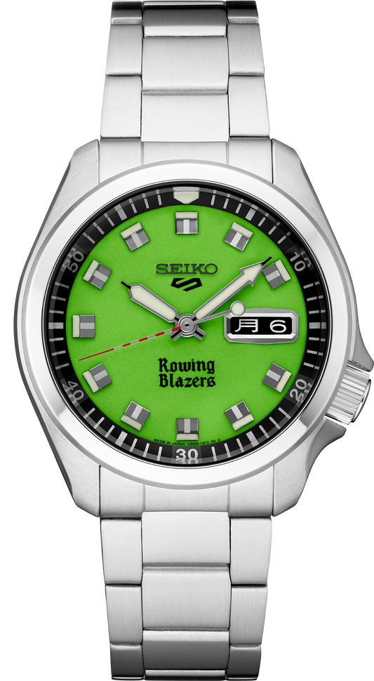 Seiko 5 Sports Rowing Blazers Collaboration Limited Edition Watch SRPJ59