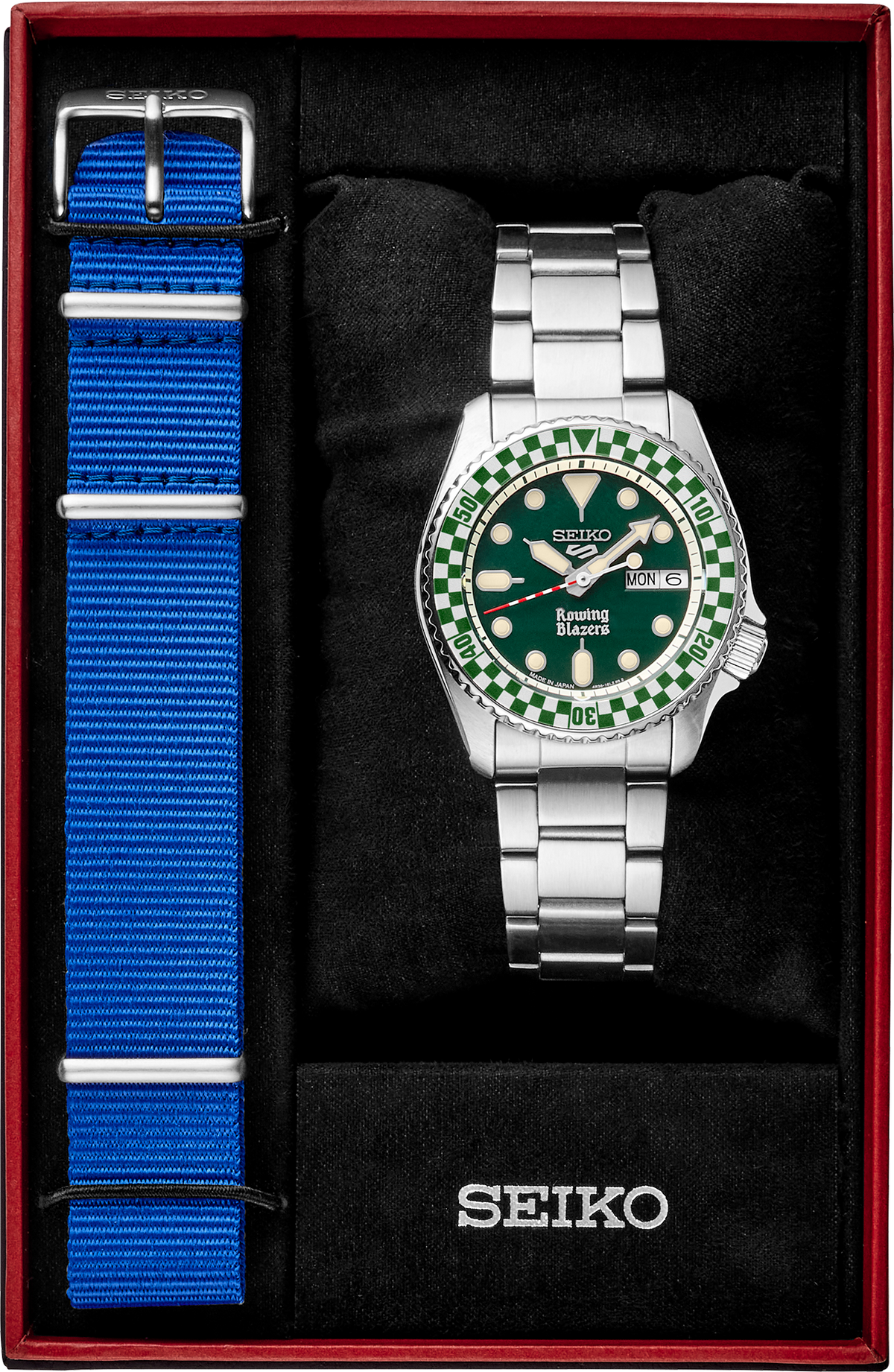 Seiko 5 Sports X Rowing Blazers Limited Edition Watch SRPM21