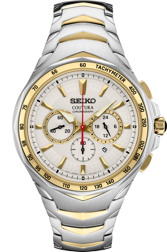 Seiko Coutura Quartz Chronograph Watch Srwz24