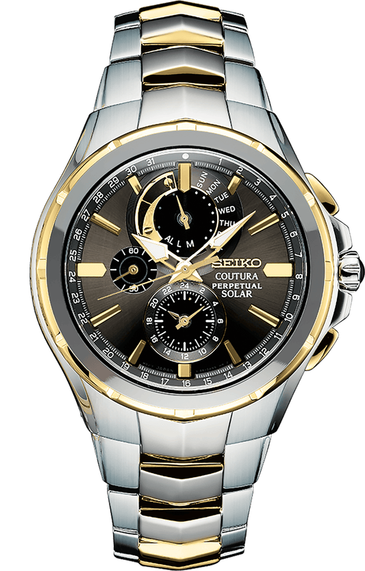 Seiko Coutura Perpetual Chronograph Watch Ssc376