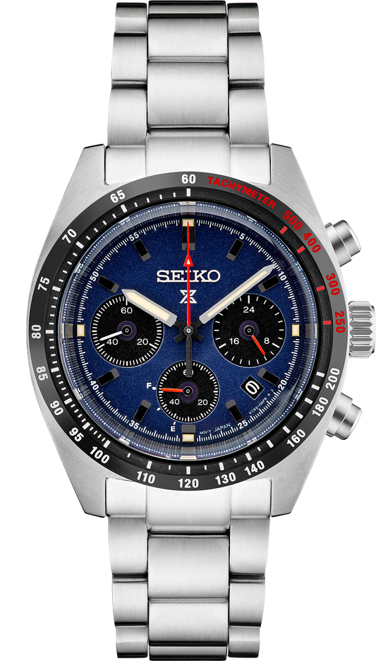 Seiko Speedtimer Solar Chronograph Watch SSC815