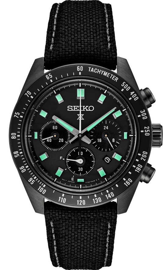 Seiko Black Series Speedtimer Solar Chronograph SSC923