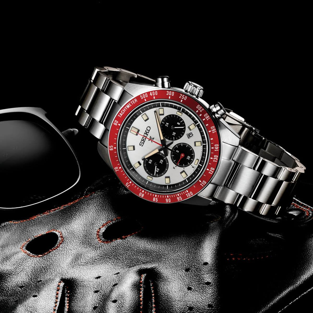 Seiko Speedtimer Solar Chronograph Watch SSC945