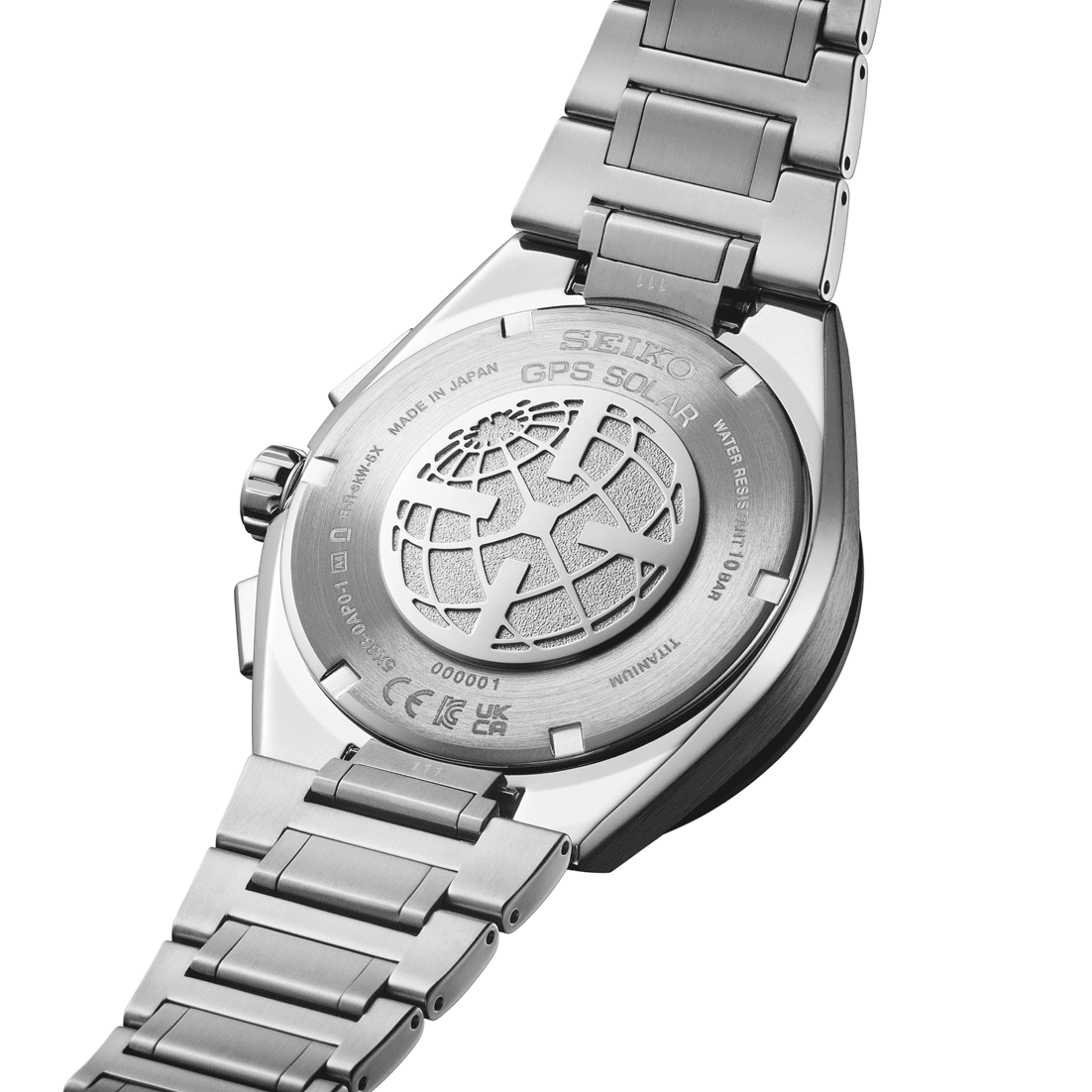 Astron Gps Solar Dual-Time Chronograph  SSH175