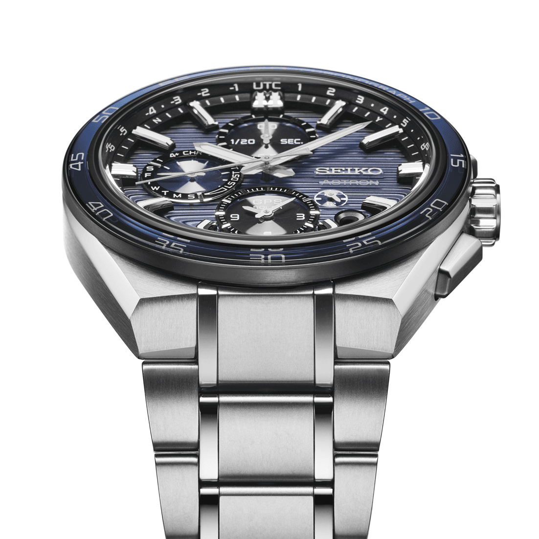 Astron Gps Solar Dual-Time Chronograph  SSH175
