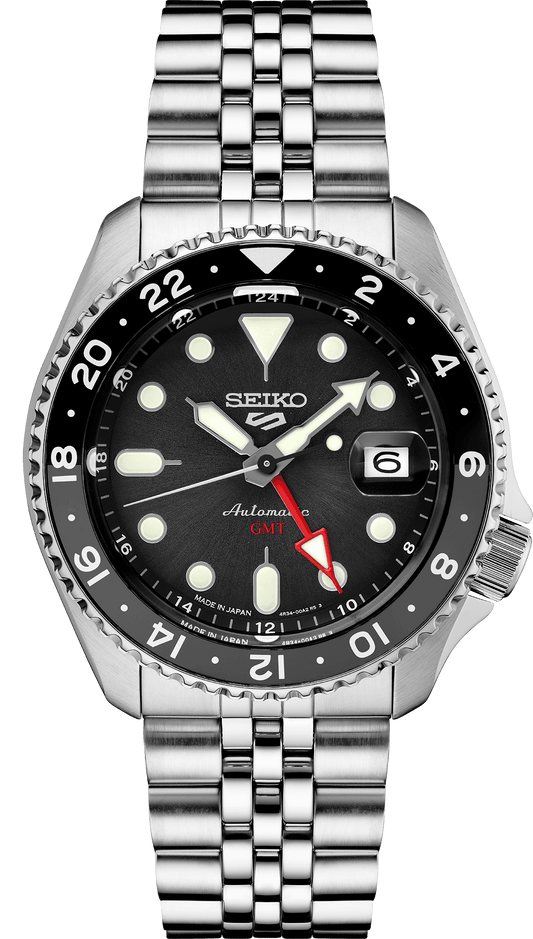 Seiko 5 Sports Skx Sports Style Gmt Series Watch Ssk001