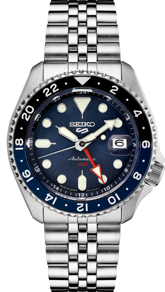 Seiko 5 Sports Skx Sports Style Gmt Series Watch Ssk003