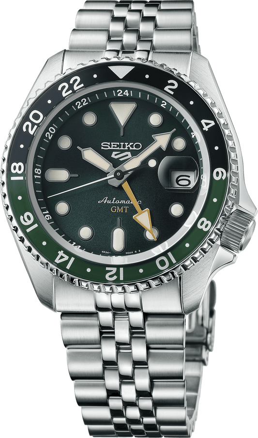 Seiko 5 Sports Skx Sports Style Gmt Series Watch Ssk035