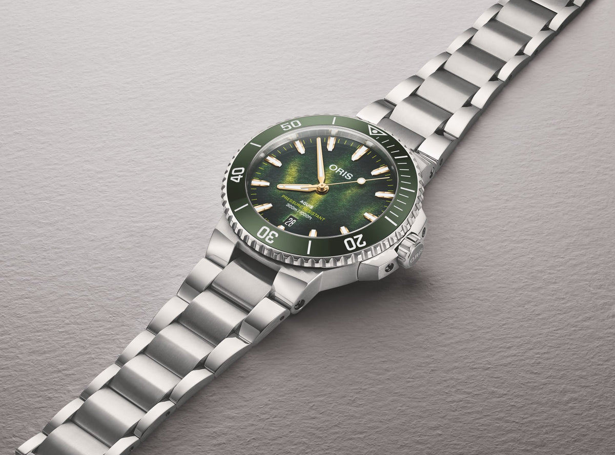 Oris Kelp Forest Limited Edition Automatic Watch 01 733 7787 4187-Set