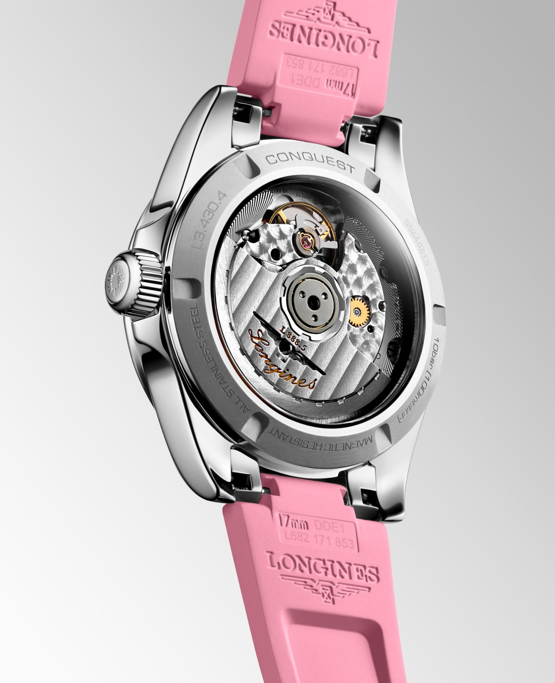 Longines Conquest Automatic Watch, Ø 34.00 Mm, Stainless Steel. L3.430.4.99.9