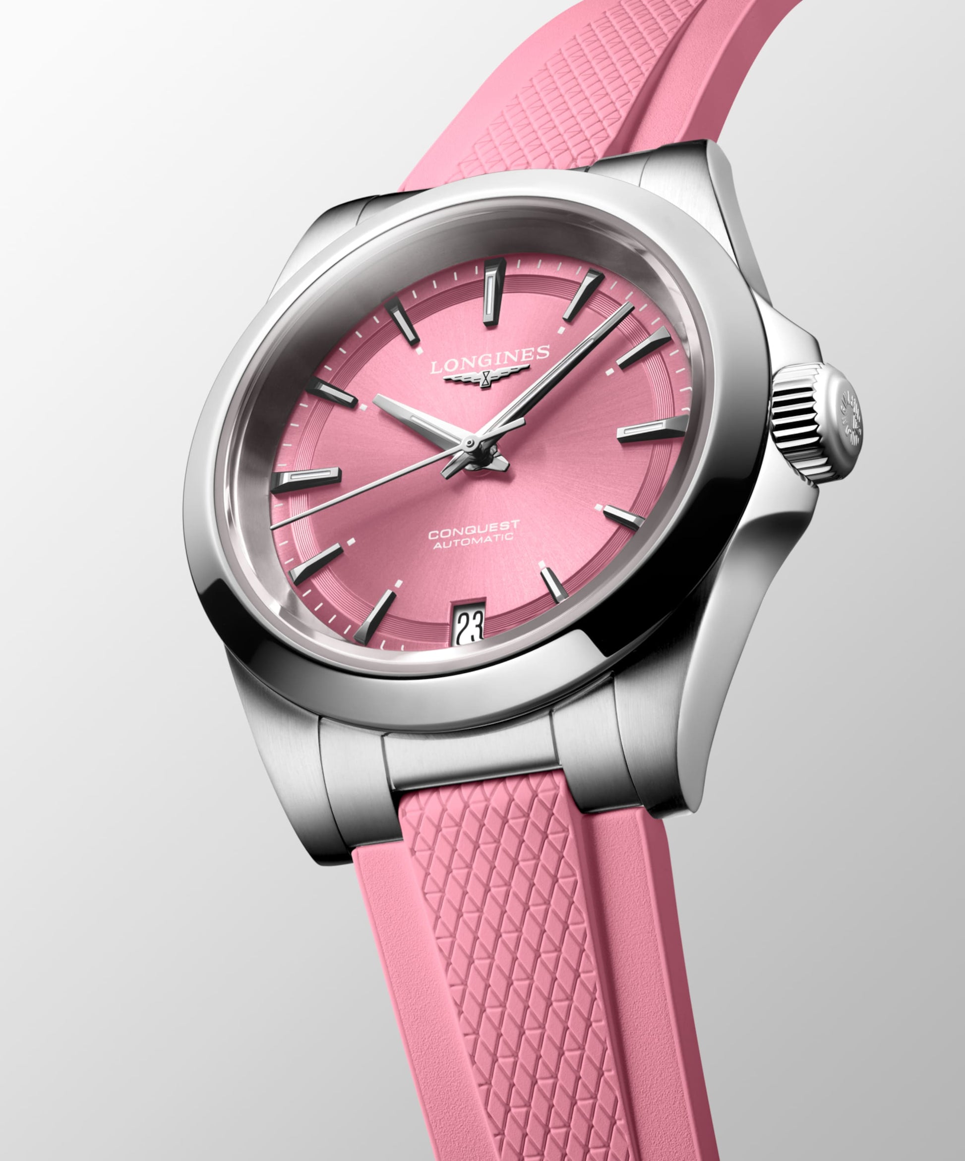 Longines Conquest Automatic Watch, Ø 34.00 Mm, Stainless Steel. L3.430.4.99.9