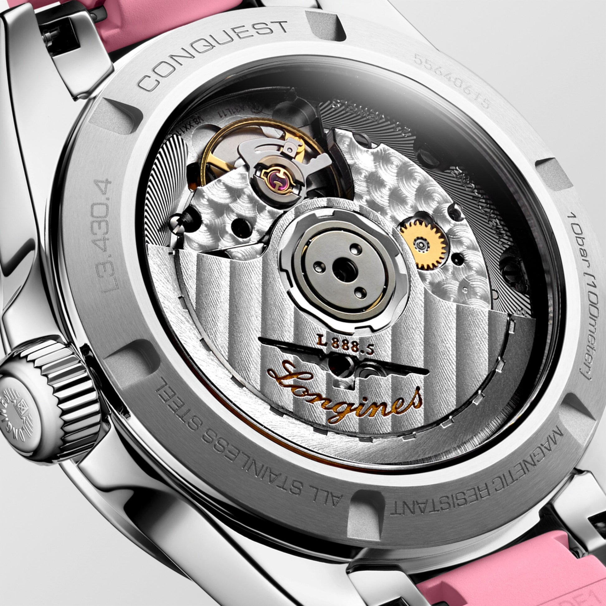 Longines Conquest Automatic Watch, Ø 34.00 Mm, Stainless Steel. L3.430.4.99.9