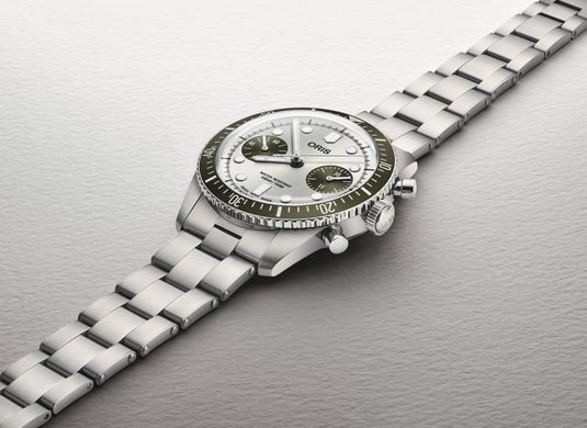 Oris Divers Sixty‑Five Chronograph Automatic Watch 01 771 7791 4051-07 8 20 18