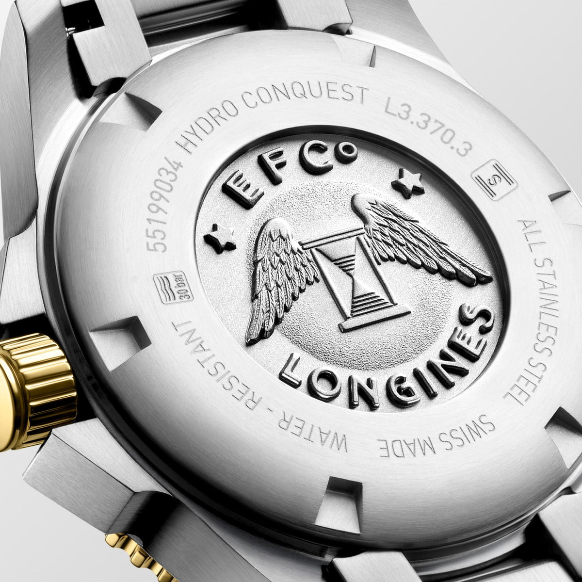 Longines Hydroconquest Quartz Watch L3.370.3.87.6