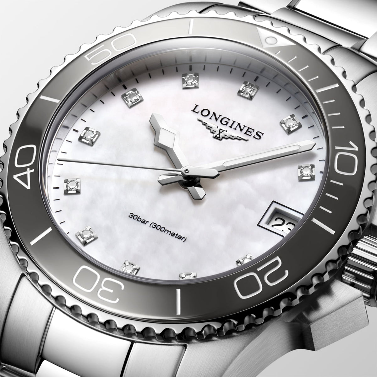 Longines Hydroconquest Quartz Watch L3.370.3.87.6