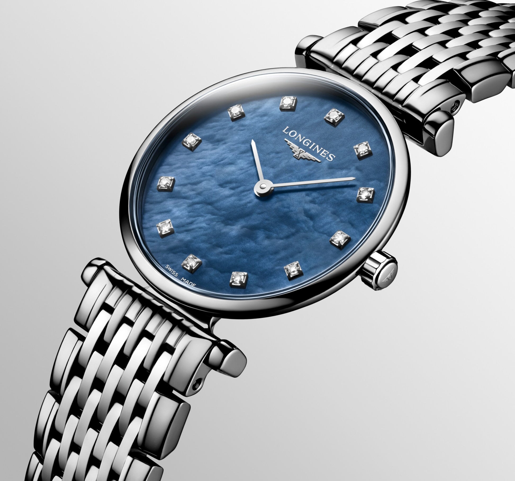 Longines La Grande Classique De Longines Quartz Watch, Ø 24.00 Mm, Stainless Steel. L4.209.4.81.C