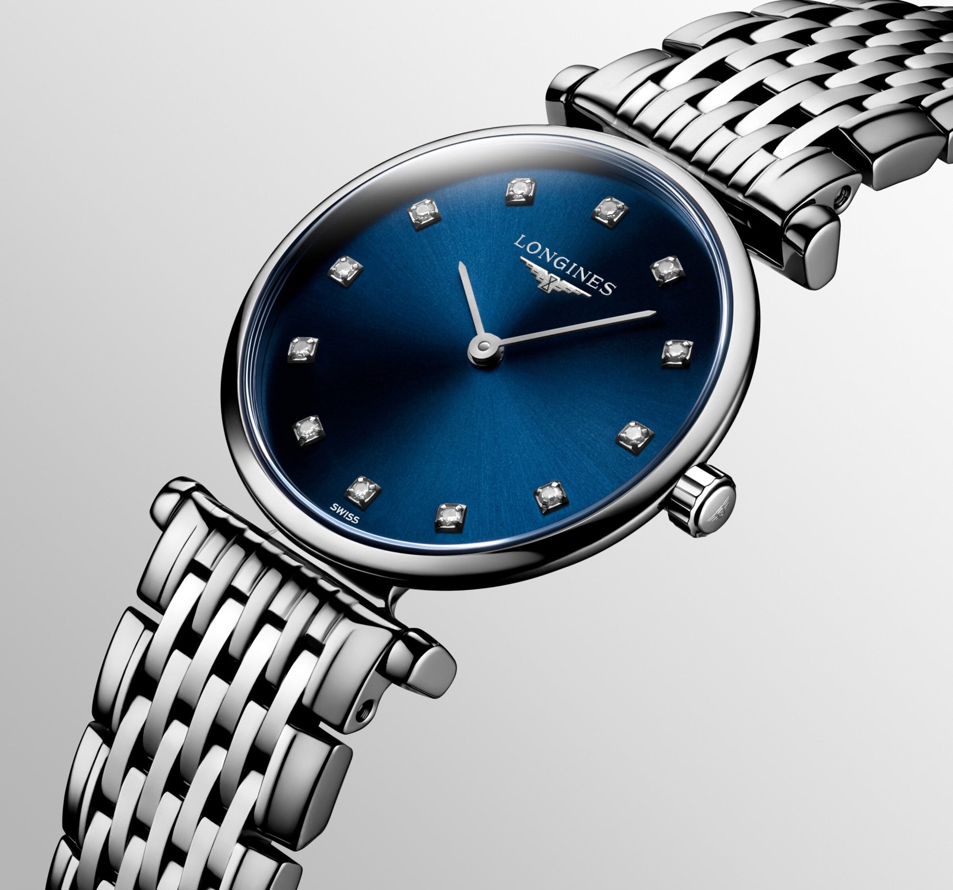 Longines La Grande Classique De Longines Quartz Watch, Ø 24.00 Mm, Stainless Steel. L4.209.4.97.C