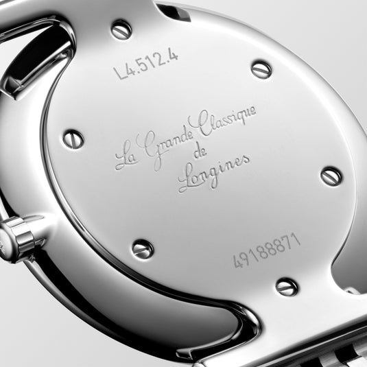 Longines La Grande Classique De Longines Quartz Watch, Ø 29.00 Mm, Stainless Steel. L4.512.4.11.C