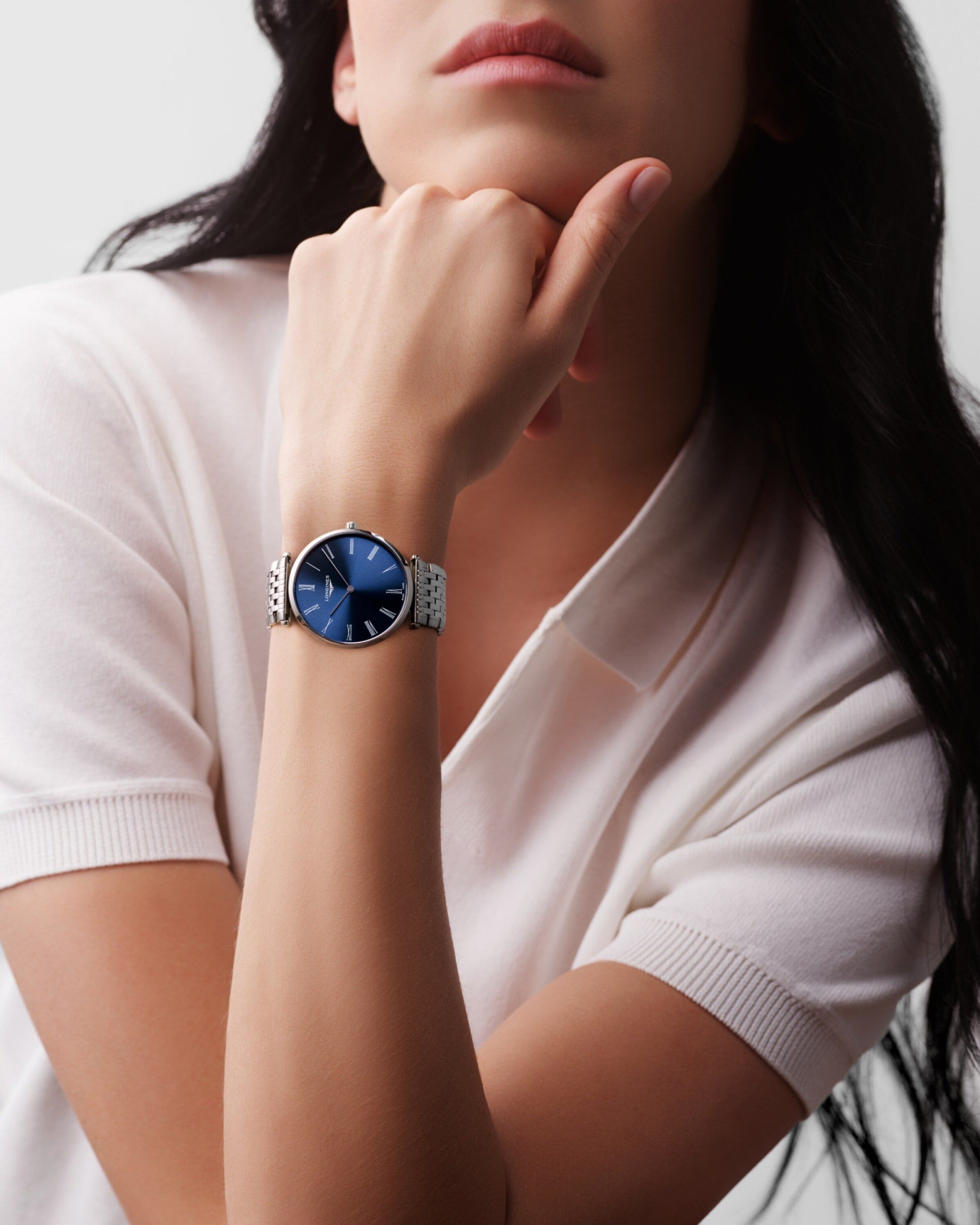 Longines La Grande Classique De Longines Quartz Watch, Ø 38.00 Mm, Stainless Steel. L4.866.4.94.C