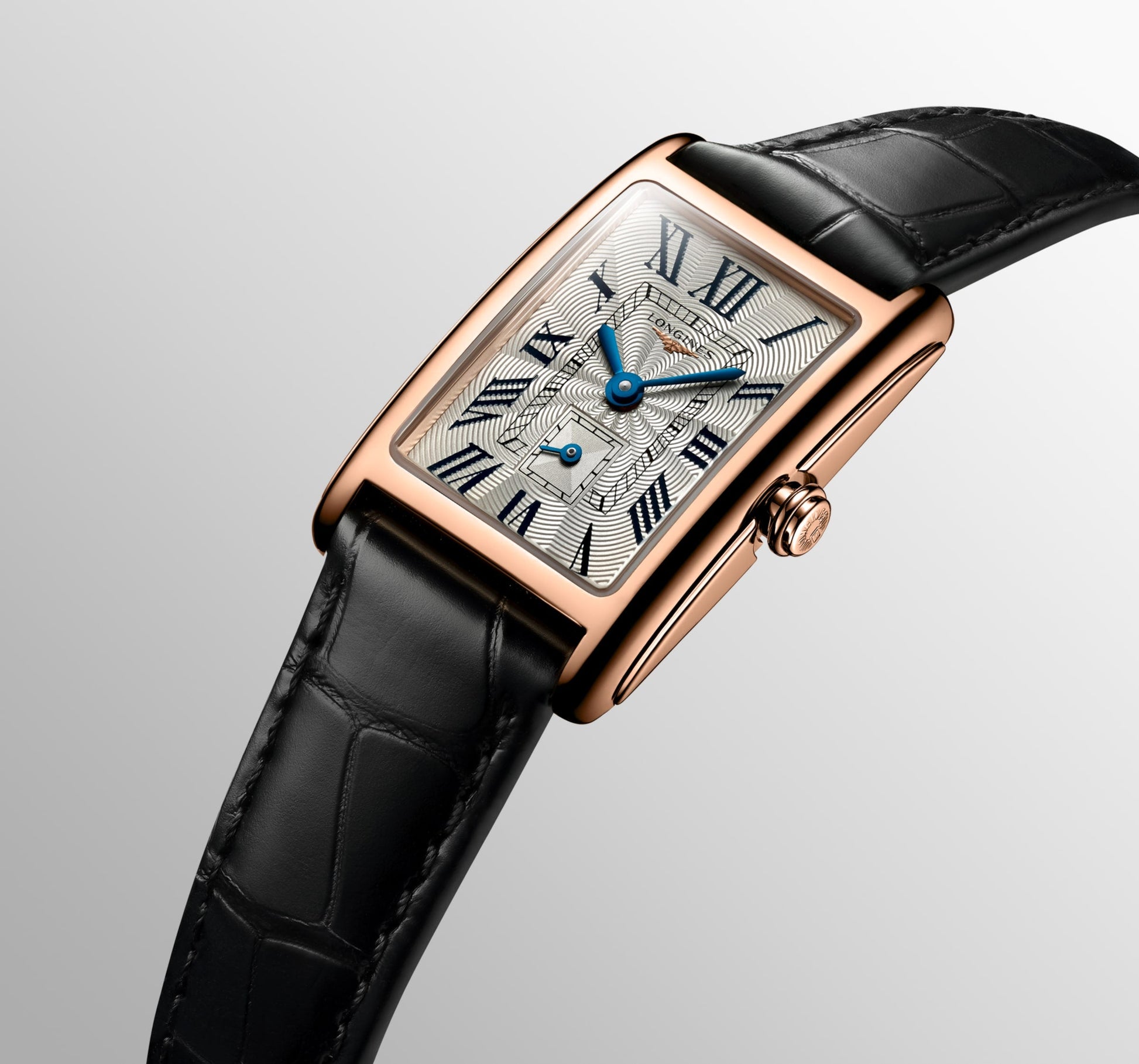 Longines Dolcevita Quartz Watch, 20.50 X 32.00 Mm, 18 Karat Pink Gold. L5.255.8.71.0