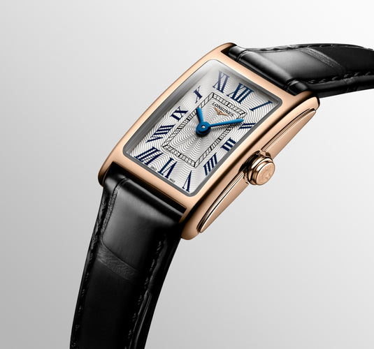 Longines Dolcevita Quartz Watch, 17.70 X 27.00 Mm, 18 Karat Pink Gold. L5.258.8.71.0