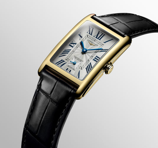 Longines Dolcevita Quartz Watch, 23.00 X 37.00 Mm, 18 Karat Yellow Gold. L5.512.6.71.0