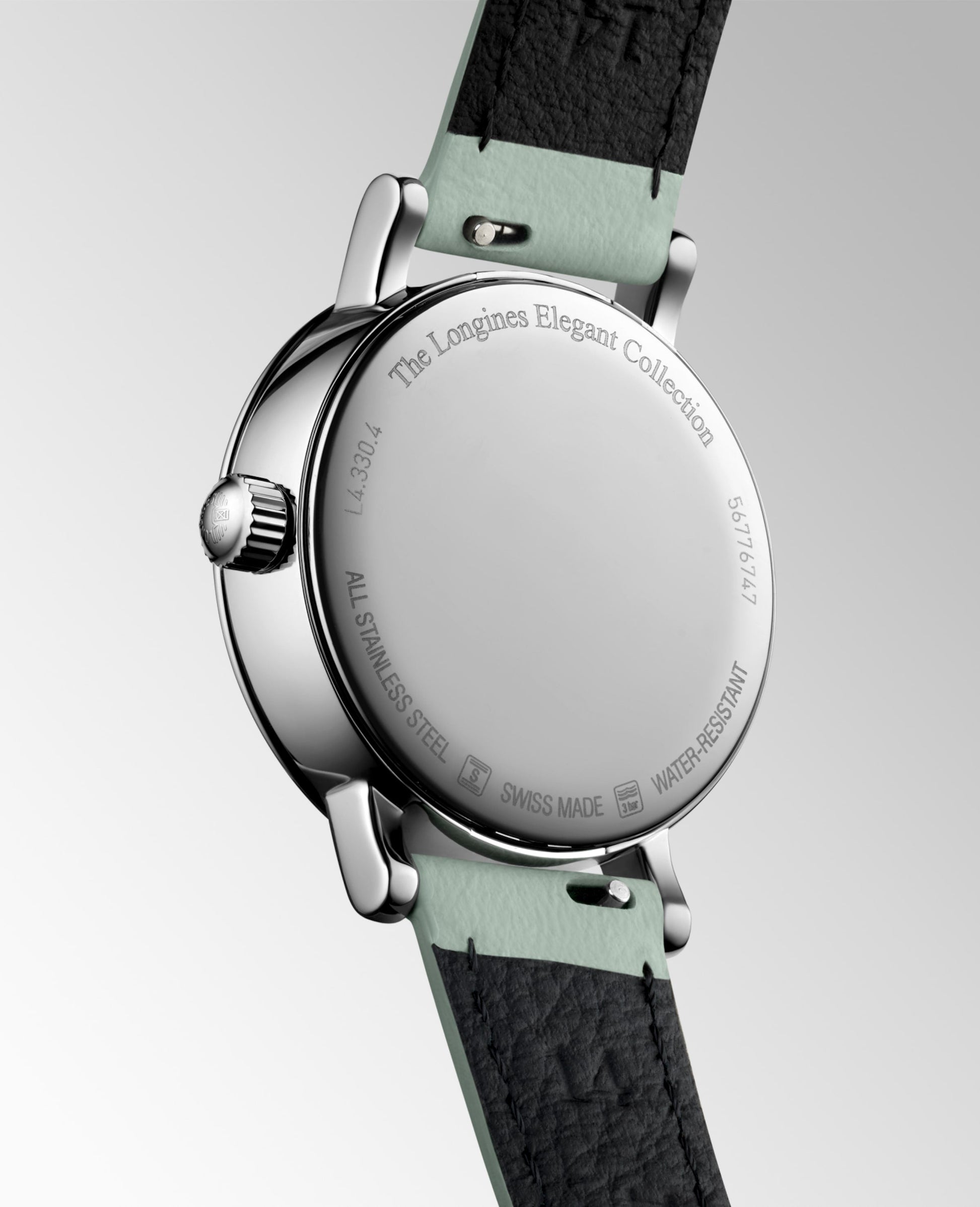 Longines Elegant Collection Moonphase Quartz Watch, Ø 30.00 Mm, Stainless Steel. L4.330.4.11.0