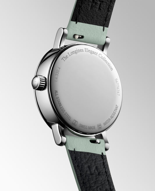 Longines Elegant Collection Moonphase Quartz Watch, Ø 30.00 Mm, Stainless Steel. L4.330.4.11.0