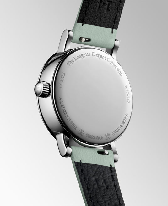 Longines Elegant Collection Moonphase Quartz Watch, Ø 30.00 Mm, Stainless Steel. L4.330.4.11.0