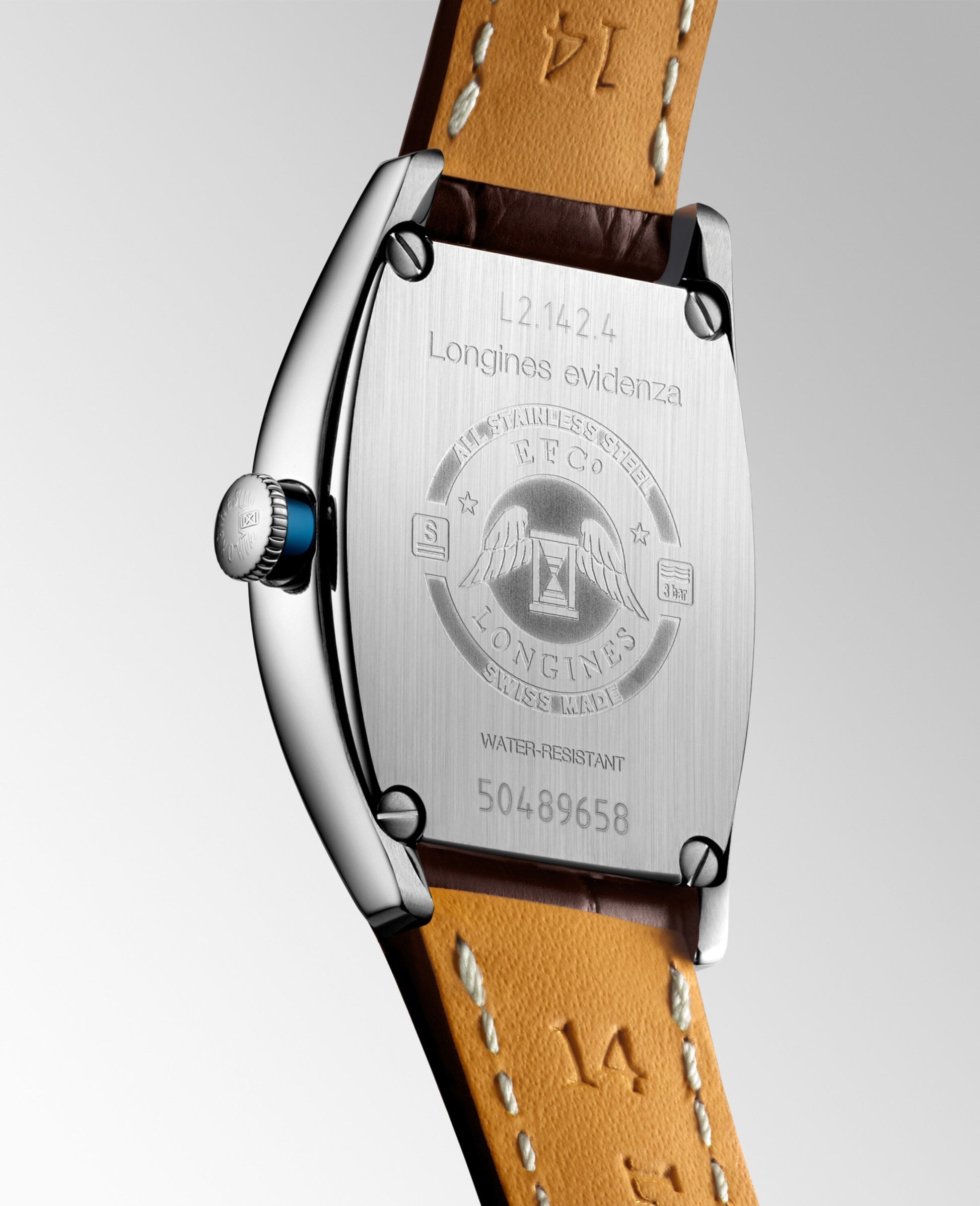 Longines Evidenza Automatic Watch, 26.00 X 30.60 Mm, Stainless Steel. L2.142.4.73.4