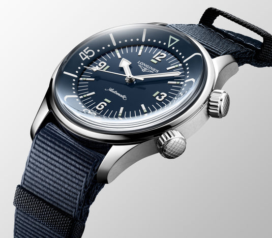 Longines Legend Diver Automatic Watch, Ø 39.00 Mm, Stainless Steel. L3.764.4.90.2